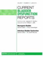 Current Bladder Dysfunction Reports 2/2012