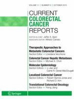 Current Colorectal Cancer Reports 5/2015