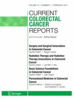 Current Colorectal Cancer Reports 1/2017