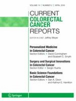 Current Colorectal Cancer Reports 2/2018
