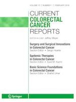 Current Colorectal Cancer Reports 1/2019