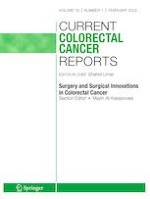 Current Colorectal Cancer Reports 1/2022