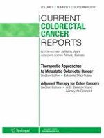 Current Colorectal Cancer Reports 3/2013