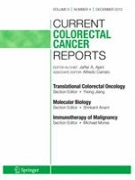 Current Colorectal Cancer Reports 4/2013