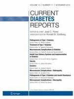 Current Diabetes Reports 11/2015