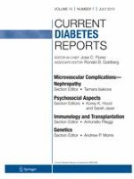 Current Diabetes Reports 7/2015