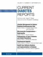 Current Diabetes Reports 9/2015