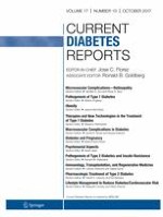 Current Diabetes Reports 10/2017