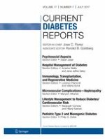 Current Diabetes Reports 7/2017