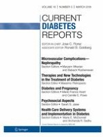 Current Diabetes Reports 3/2018