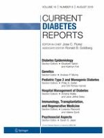 Current Diabetes Reports 8/2018