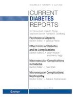 Current Diabetes Reports 7/2022