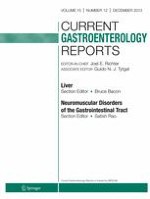 Current Gastroenterology Reports 12/2013
