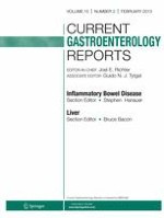 Current Gastroenterology Reports 2/2013