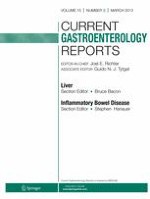 Current Gastroenterology Reports 3/2013