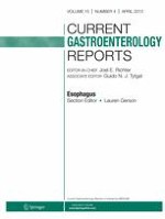 Current Gastroenterology Reports 4/2013