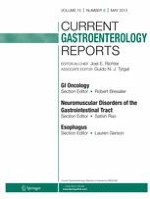 Current Gastroenterology Reports 5/2013