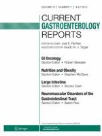 Current Gastroenterology Reports 7/2013