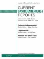 Current Gastroenterology Reports 8/2013