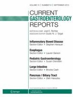 Current Gastroenterology Reports 9/2013