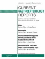 Current Gastroenterology Reports 1/2014