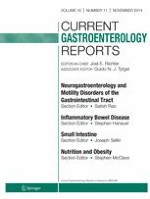 Current Gastroenterology Reports 11/2014