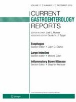 Current Gastroenterology Reports 12/2015