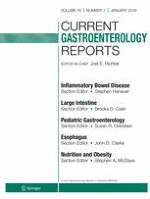 Current Gastroenterology Reports 1/2016