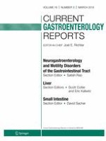 Current Gastroenterology Reports 3/2016