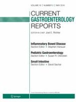 Current Gastroenterology Reports 5/2016