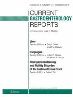 Current Gastroenterology Reports 12/2018