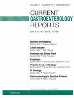 Current Gastroenterology Reports 11/2019