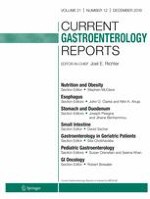 Current Gastroenterology Reports 12/2019