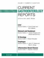 Current Gastroenterology Reports 8/2019
