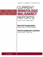 Current Hematologic Malignancy Reports 1/2016