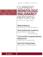 Current Hematologic Malignancy Reports 2/2019