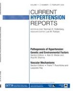 Current Hypertension Reports 1/2009