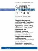 Current Hypertension Reports 6/2014