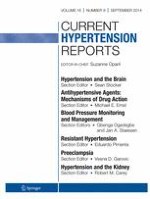 Current Hypertension Reports 9/2014