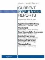 Current Hypertension Reports 7/2015