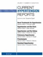 Current Hypertension Reports 8/2015