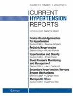 Current Hypertension Reports 1/2016