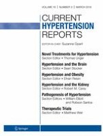 Current Hypertension Reports 3/2016