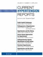 Current Hypertension Reports 4/2016