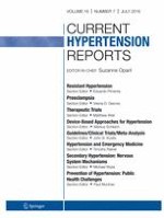 Current Hypertension Reports 7/2016