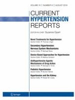 Current Hypertension Reports 8/2016