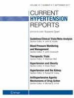 Current Hypertension Reports 9/2017