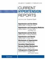 Current Hypertension Reports 2/2018