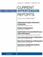 Current Hypertension Reports 2/2019