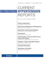 Current Hypertension Reports 11/2020